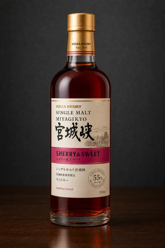 シングルモルト宮城峡 シェリー＆スイート のボトル画像