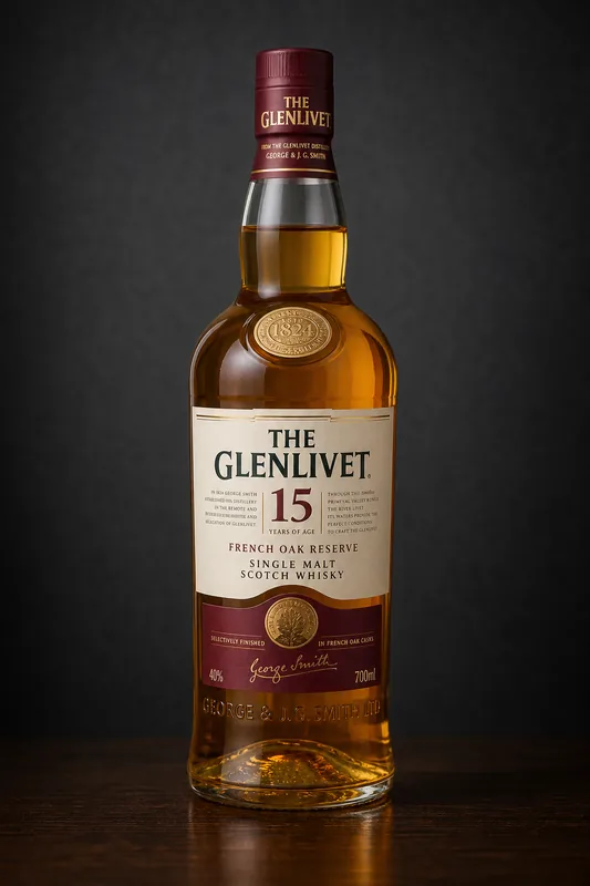 グレンリベット15年 のボトル画像