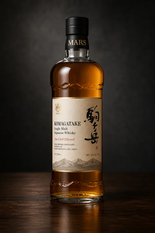 駒ヶ岳 シングルモルト のボトル画像