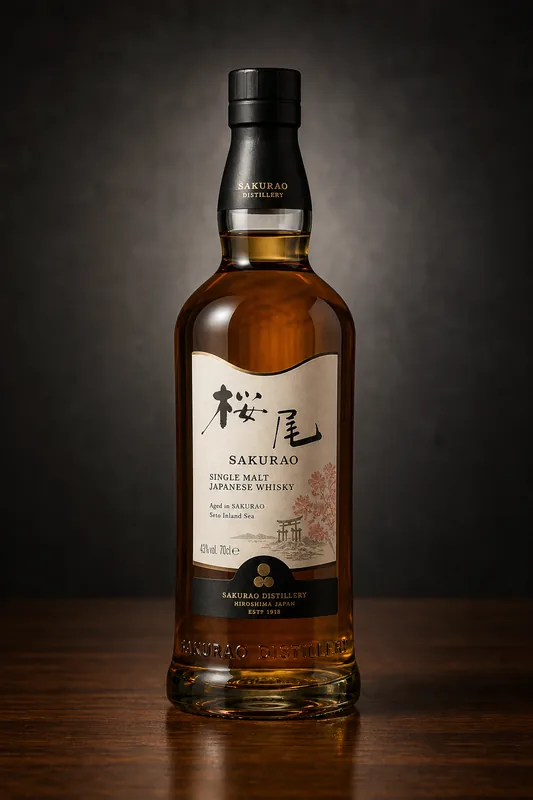 桜尾 シングルモルト のボトル画像