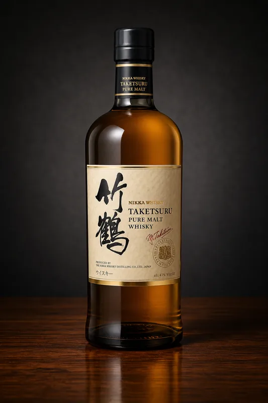 竹鶴 ピュアモルト のボトル画像