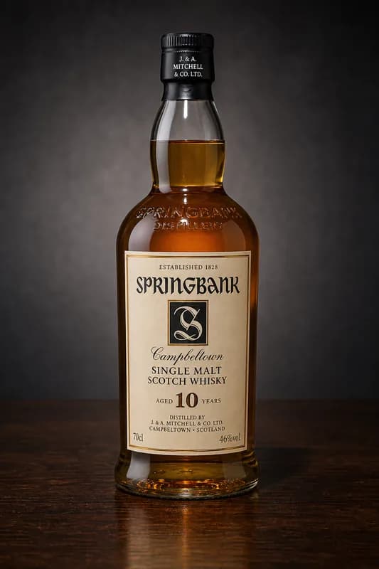 スプリングバンク 10年 のボトル画像