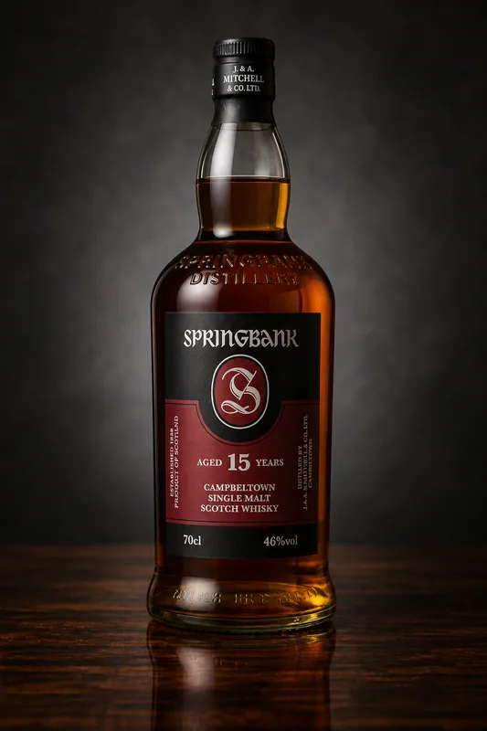 スプリングバンク 15年 のボトル画像