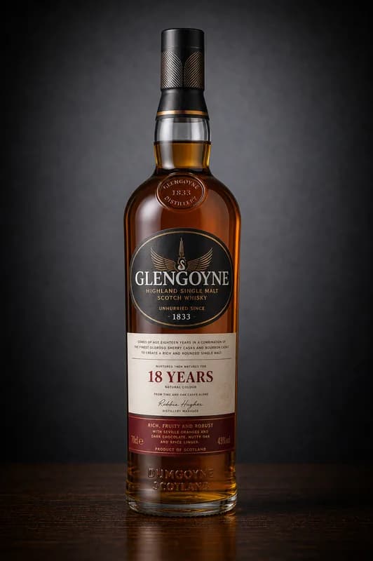 グレンゴイン 18年 のボトル画像
