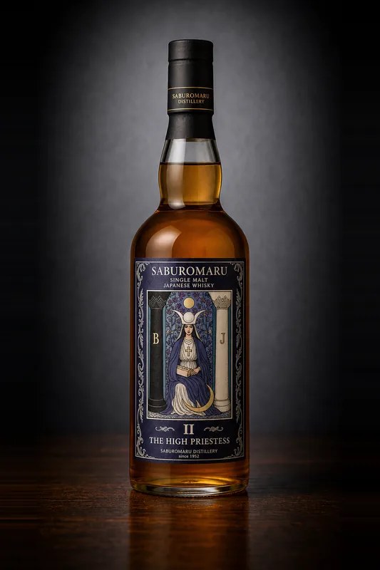 シングルモルト三郎丸II THE HIGH PRIESTESS のボトル画像