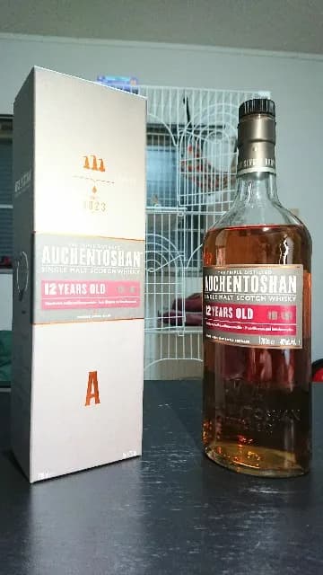 オーヘントッシャン12年の実飲時に撮影した写真(筆者撮影)