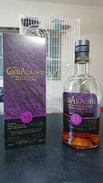 グレンアラヒー12年の実飲時に撮影した写真(筆者撮影)