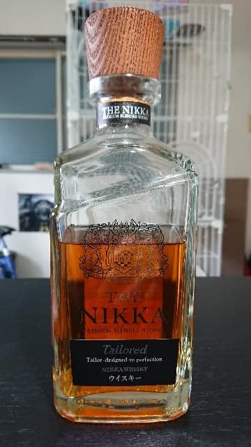 ザ・ニッカ テーラードの実飲時に撮影した写真(筆者撮影)