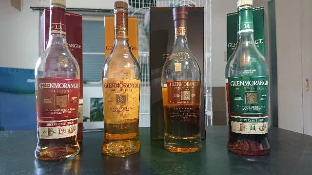 グレンモーレンジィ18年の実飲時に撮影した写真(筆者撮影)