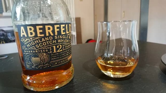 アバフェルディ12年の実飲時に撮影した写真(筆者撮影)