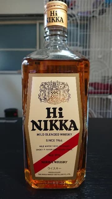 ハイニッカの実飲時に撮影した写真(筆者撮影)