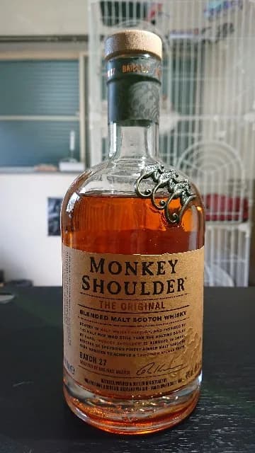 モンキーショルダーの実飲時に撮影した写真(筆者撮影)
