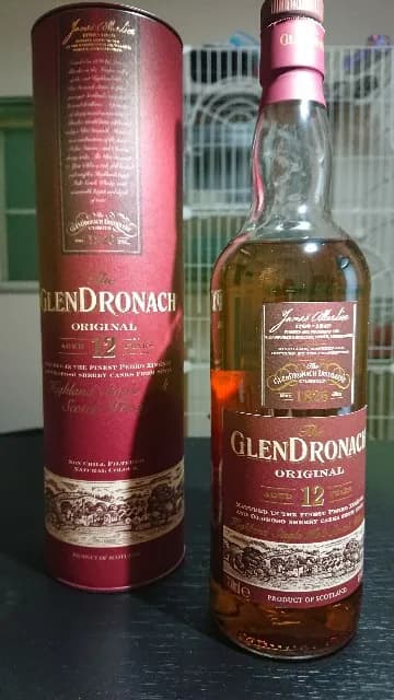 グレンドロナック12年の実飲時に撮影した写真(筆者撮影)