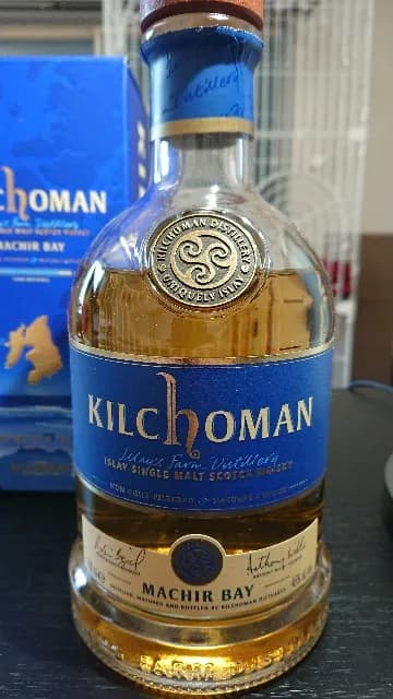 キルホーマン マキヤーベイの実飲時に撮影した写真(筆者撮影)