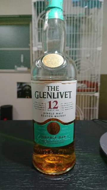 グレンリベット 12年の実飲時に撮影した写真(筆者撮影)