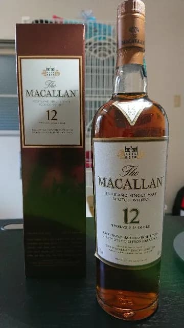 マッカラン12年の実飲時に撮影した写真(筆者撮影)