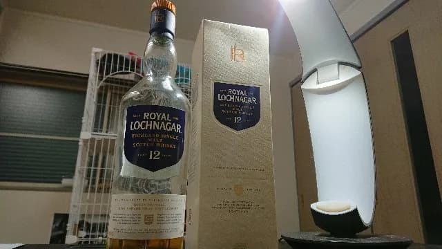 ロイヤルロッホナガー12年の実飲時に撮影した写真(筆者撮影)