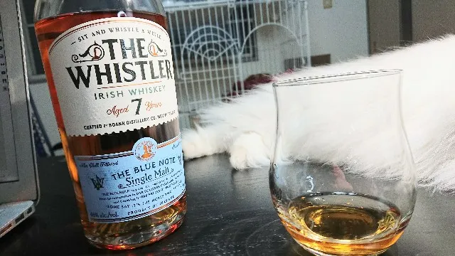 ホイッスラー7年の実飲時に撮影した写真(筆者撮影)
