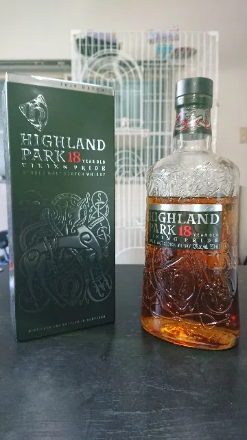 ハイランドパーク18年の実飲時に撮影した写真(筆者撮影)