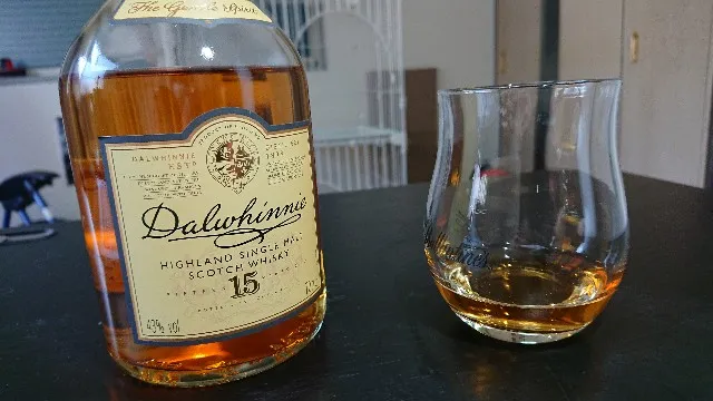 ダルウィニー15年の実飲時に撮影した写真(筆者撮影)