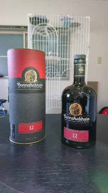 ブナハーブン 12年の実飲時に撮影した写真(筆者撮影)