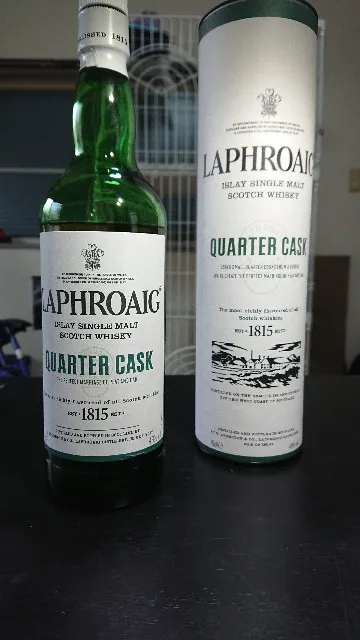 ラフロイグ クォーターカスクの実飲時に撮影した写真(筆者撮影)