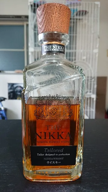 ザ・ニッカ テーラードの実飲時に撮影した写真(筆者撮影)