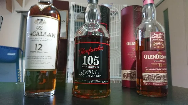 グレンファークラス 105の実飲時に撮影した写真(筆者撮影)