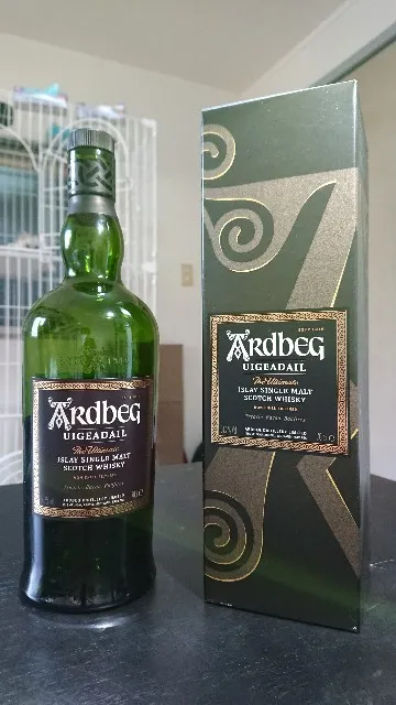 アードベッグ ウーガダールの実飲時に撮影した写真（筆者撮影）