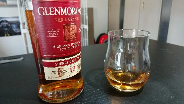 グレンモーレンジィ ラサンタ12年の実飲時に撮影した写真（筆者撮影）