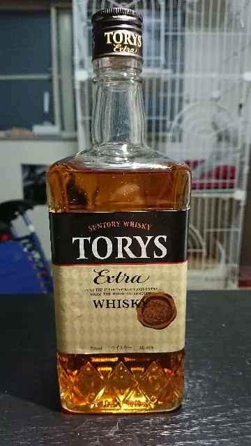 トリス エクストラの実飲時に撮影した写真(筆者撮影)