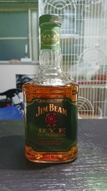 ジムビーム ライの実飲時に撮影した写真（筆者撮影）