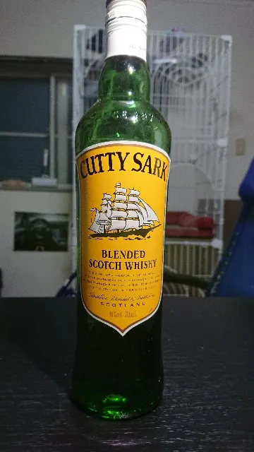 カティサークの実飲時に撮影した写真（筆者撮影）
