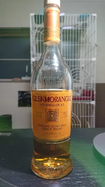グレンモーレンジィ オリジナル10年の実飲時に撮影した写真(筆者撮影)