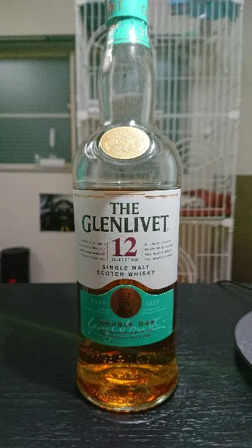 グレンリベット 12年の実飲時に撮影した写真（筆者撮影）