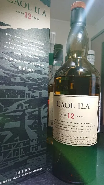 カリラ12年の実飲時に撮影した写真（筆者撮影）