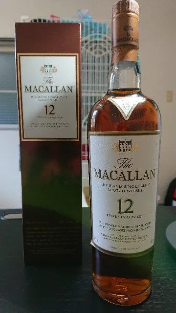 マッカラン12年の実飲時に撮影した写真(筆者撮影)