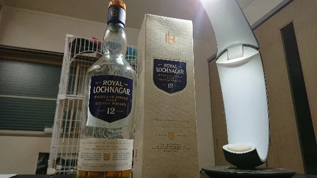 ロイヤルロッホナガー12年の実飲時に撮影した写真(筆者撮影)